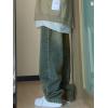 EMMIOL Baggy Jeans for Women Mid-Low Waist Streetwear Jeans Wide Leg Denim Pants Retro Blue,S