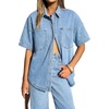Sky Blue-short Sleeve